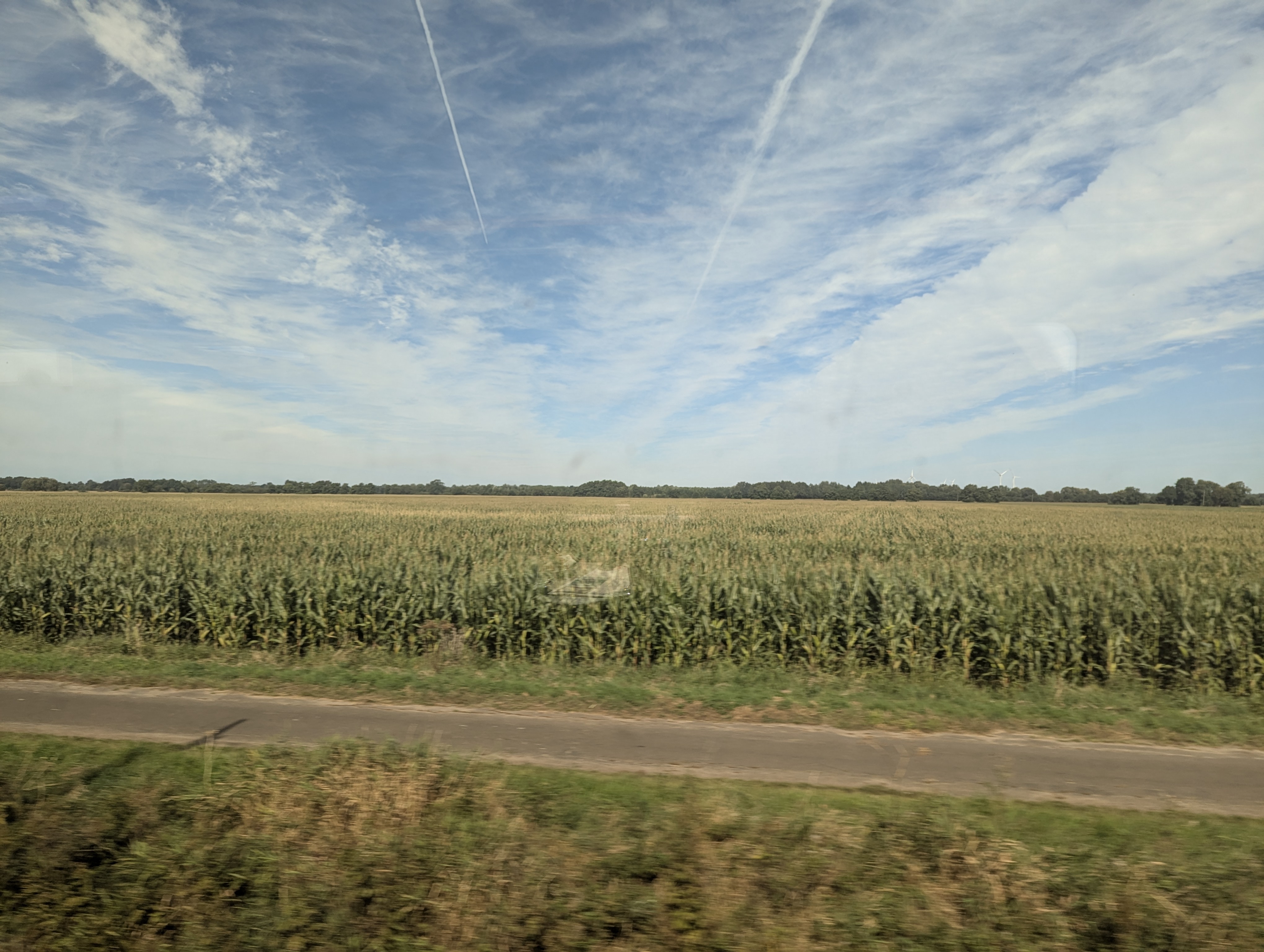Train to Muenster, Germany